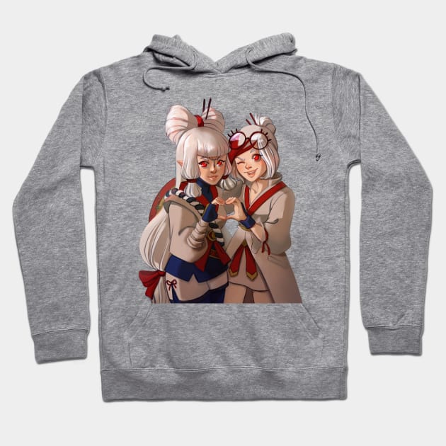 Impa x Purah Hoodie by ursulalopez